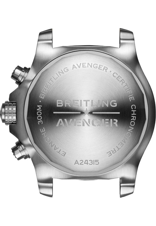 Breitling Avenger Chronograph GMT 45 Blue Dial Men's Watch A24315101C1S2
