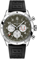 Breitling Aviator Super Avi B04 Curtiss Warhawk 46mm Men's GMT Watch AB04452A1L1S1