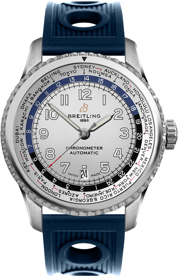 Breitling Navitimer Aviator 8 B35 Unitime 43 Men's Watch AB3521U01G1S2