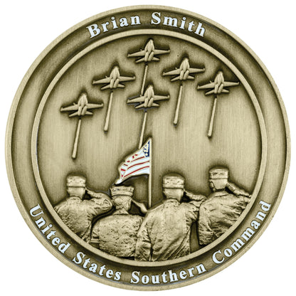 Citizen Men's Military Watch Commemorative Box Set BM8570-09E Personalized & Engraved!