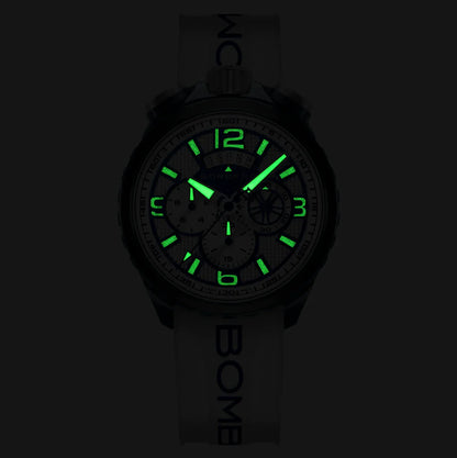 Bomberg La Blanche Men's White Watch