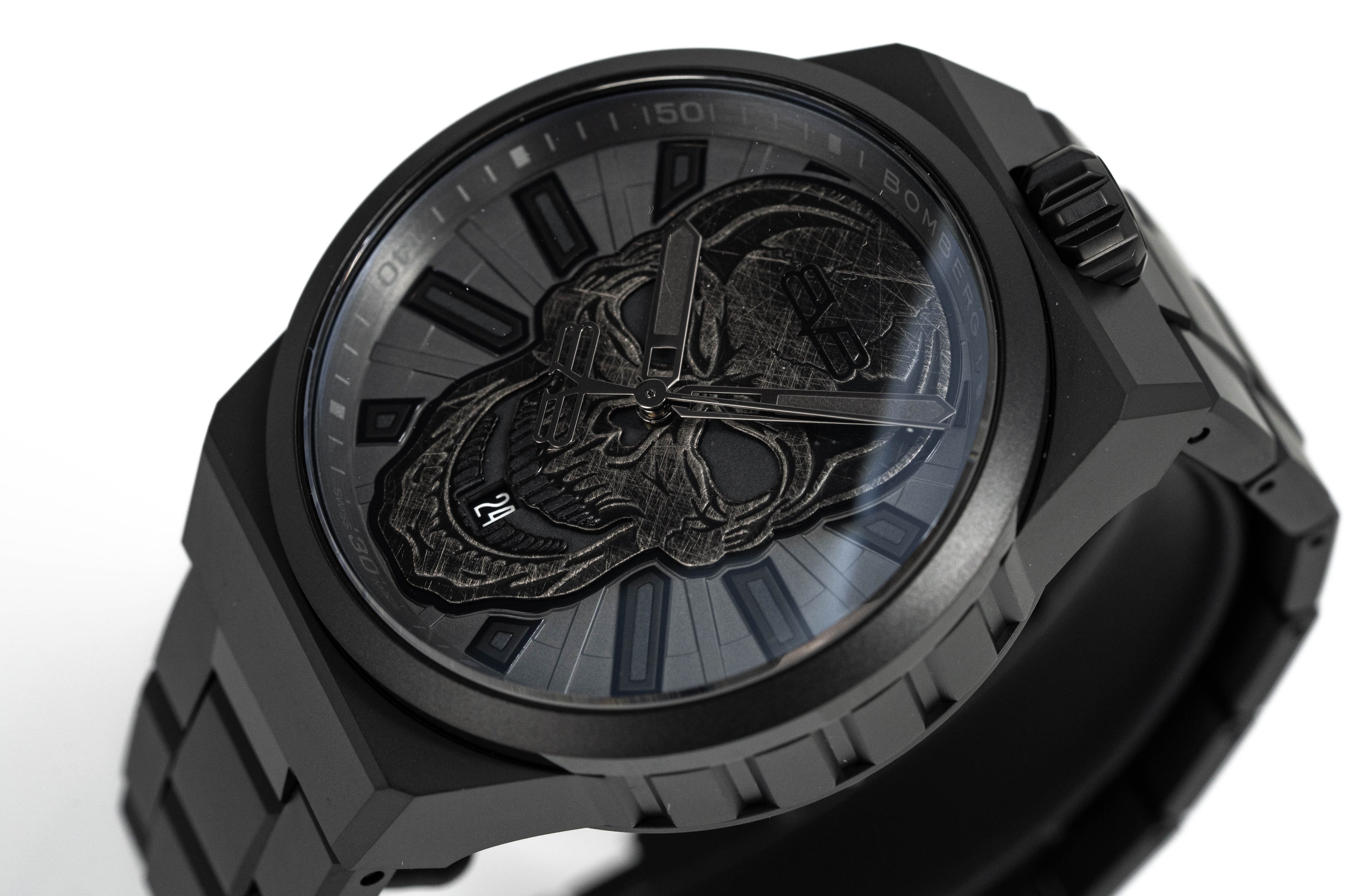 Bomberg Men's Watch BOLT-68 Neo Auto Anniversary Black PVD