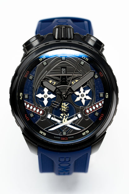 Bomberg Men's Watch BOLT-68 Heritage Blue Ninja