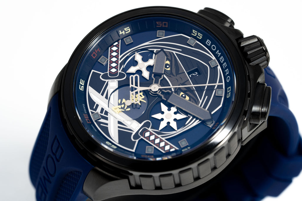 Bomberg Men's Watch BOLT-68 Heritage Blue Ninja