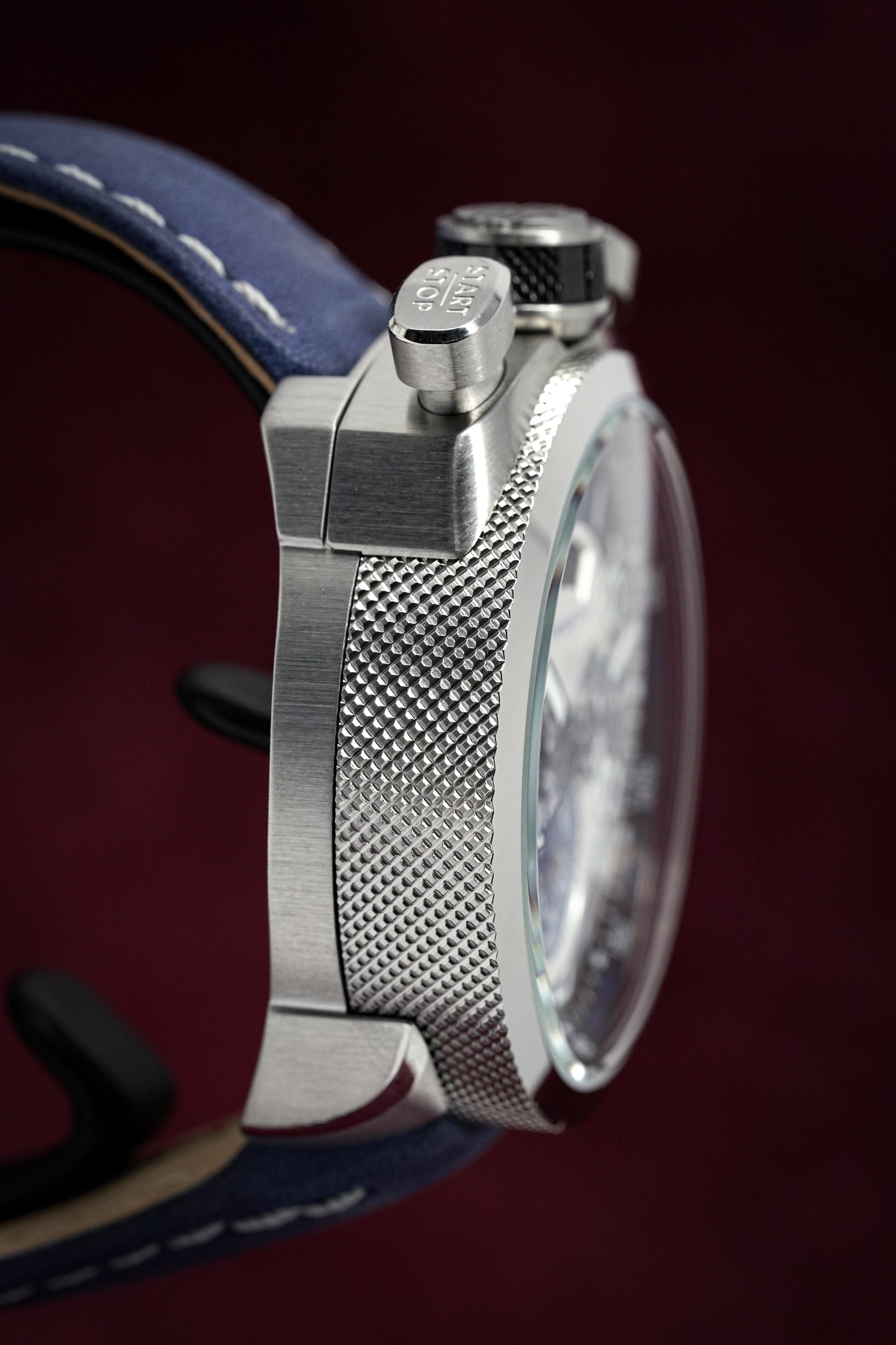 Bomberg Men's Chronograph Watch BOLT-68 Blue