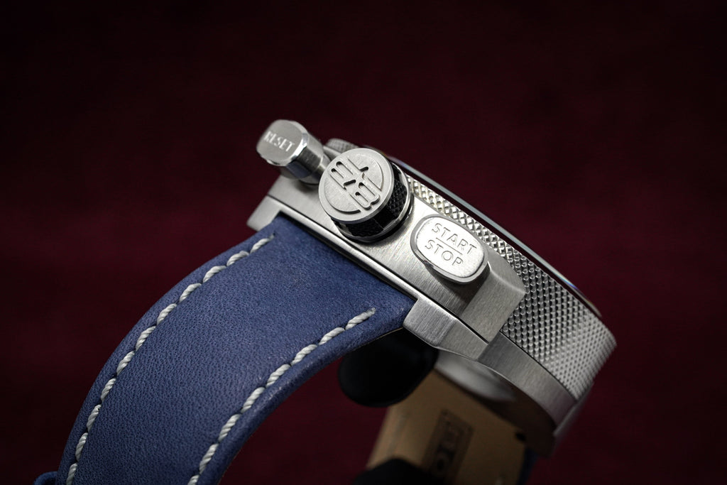 Bomberg Men's Chronograph Watch BOLT-68 Blue