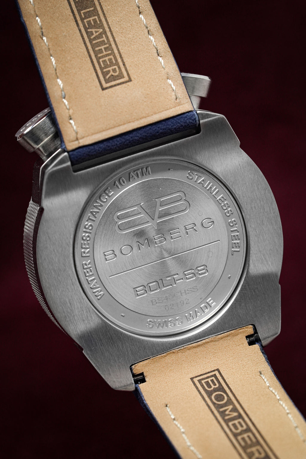 Bomberg Men's Chronograph Watch BOLT-68 Blue