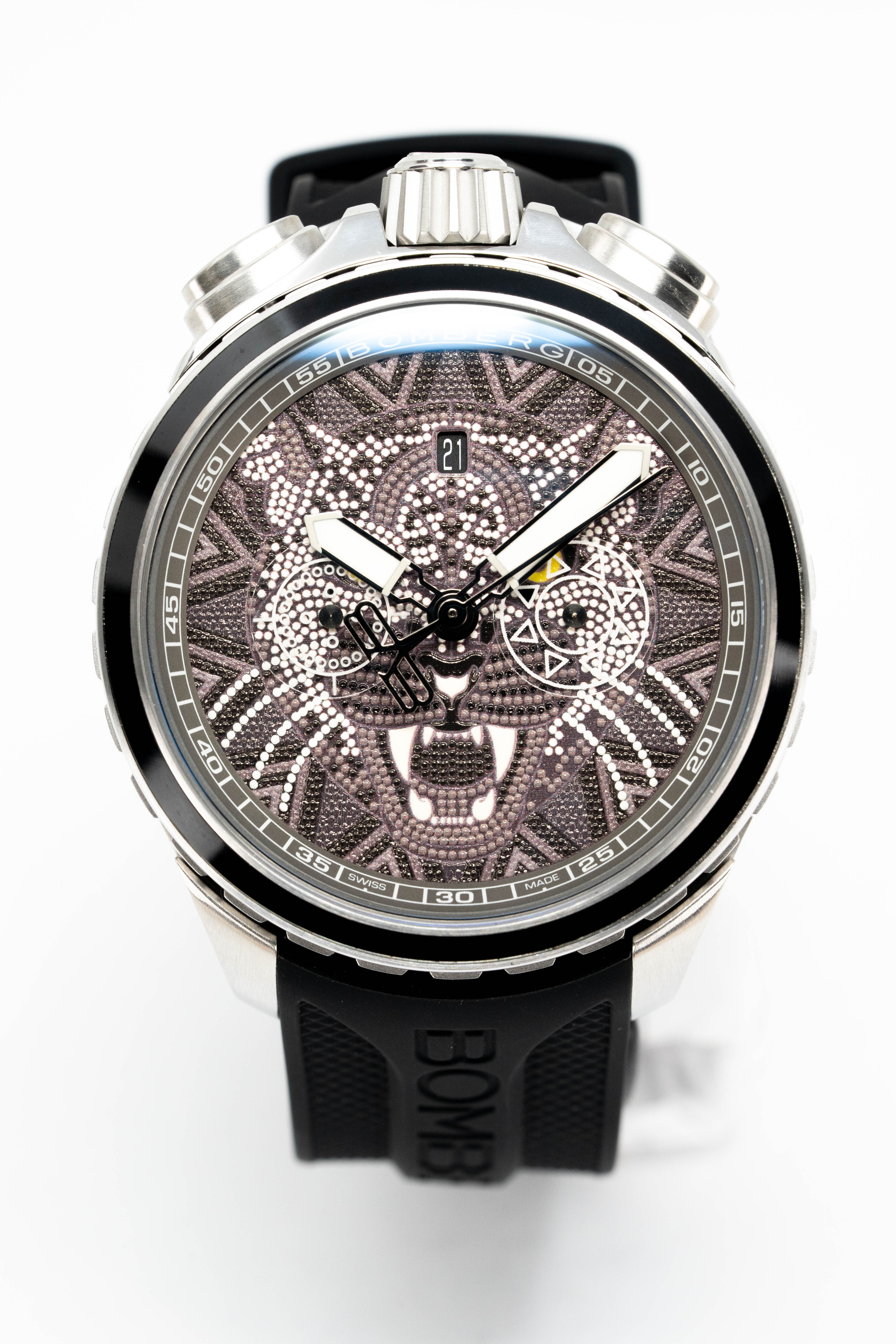 Bomberg Watch BOLT-68 Heritage Huichol Jaguar