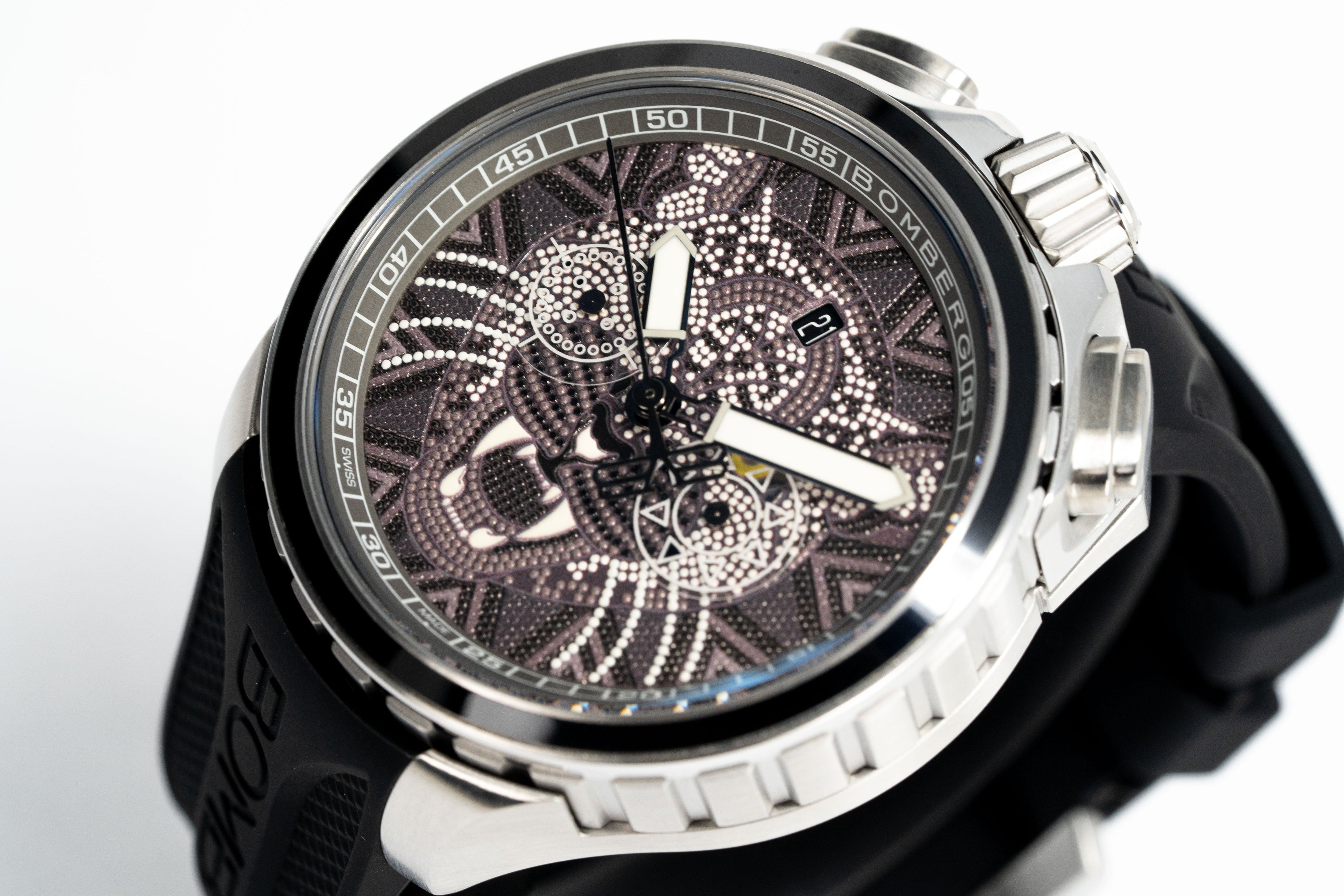 Bomberg Watch BOLT-68 Heritage Huichol Jaguar
