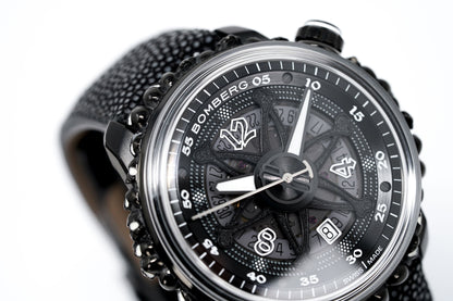 Bomberg Watch BB-01 Automatic Black Catacomb Limited Edition
