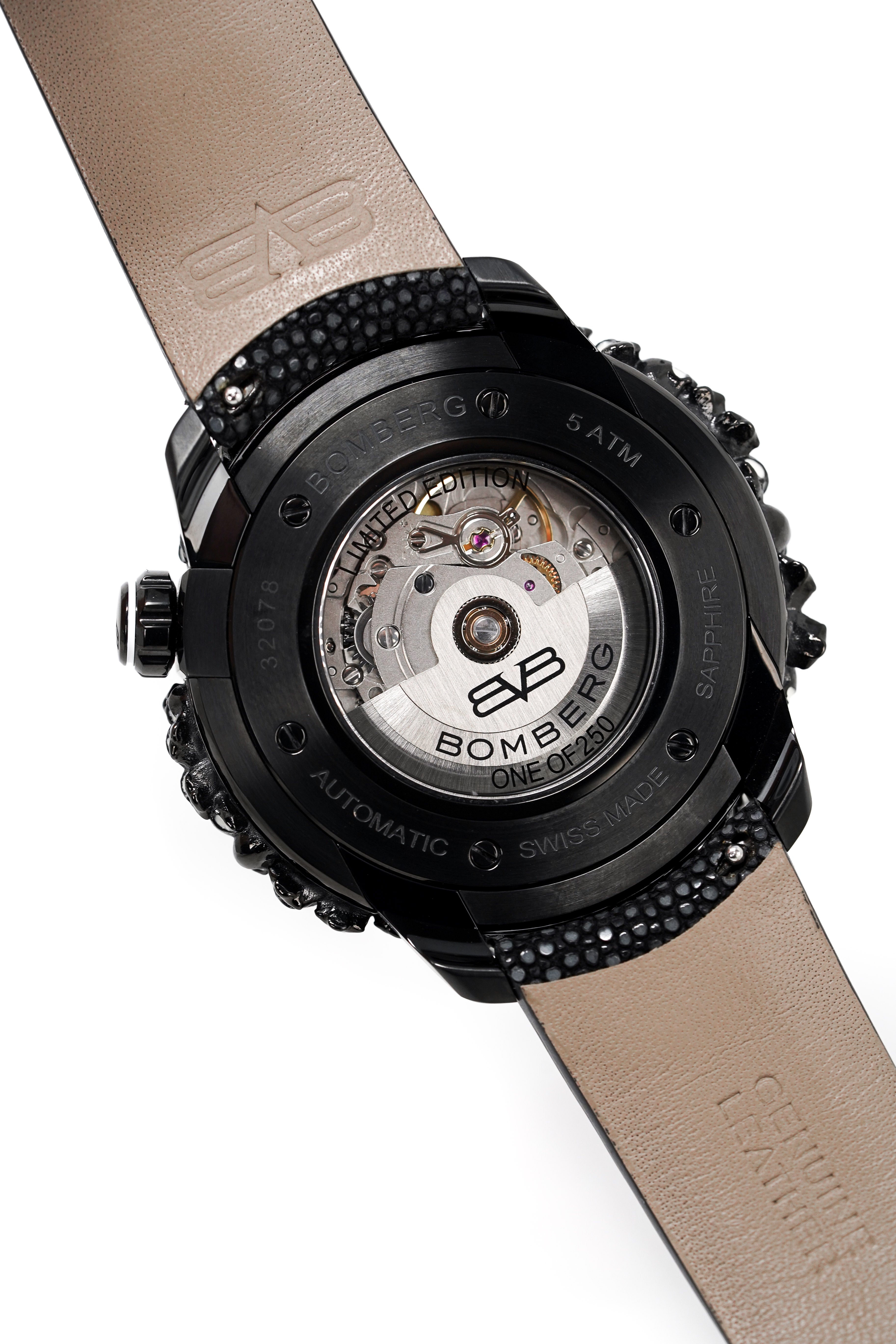 Bomberg Watch BB-01 Automatic Black Catacomb Limited Edition