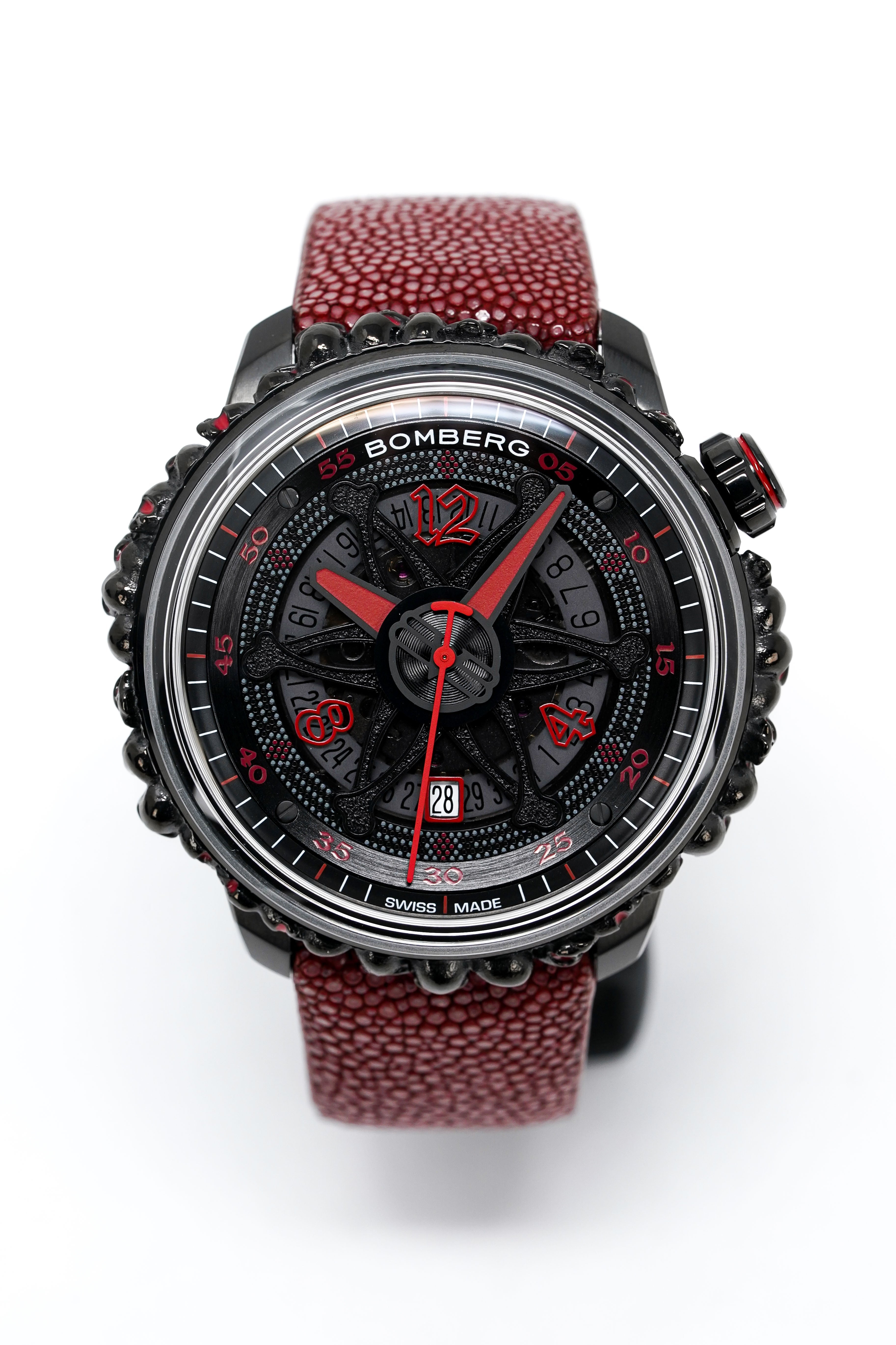 Bomberg Watch BB-01 Automatic Red Catacomb Limited Edition