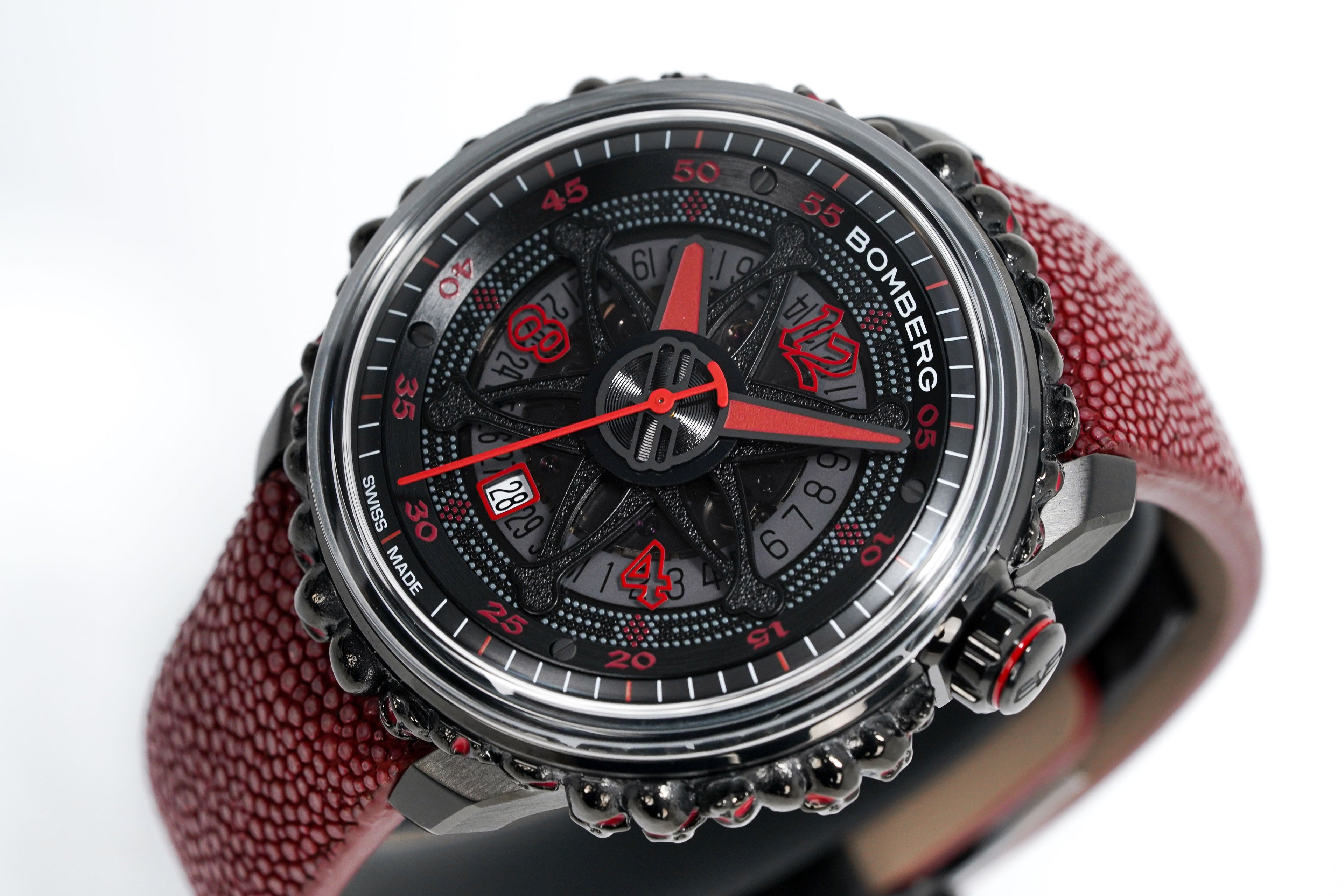 Bomberg Watch BB-01 Automatic Red Catacomb Limited Edition