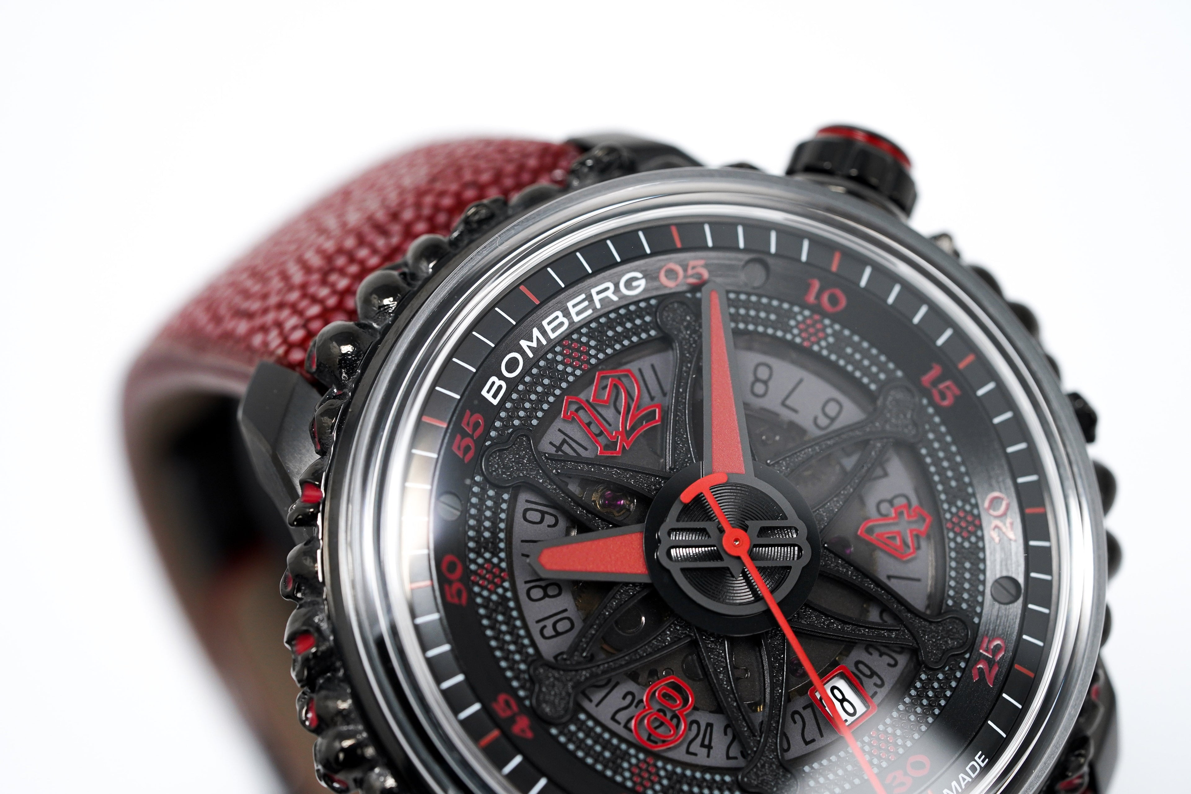 Bomberg Watch BB-01 Automatic Red Catacomb Limited Edition
