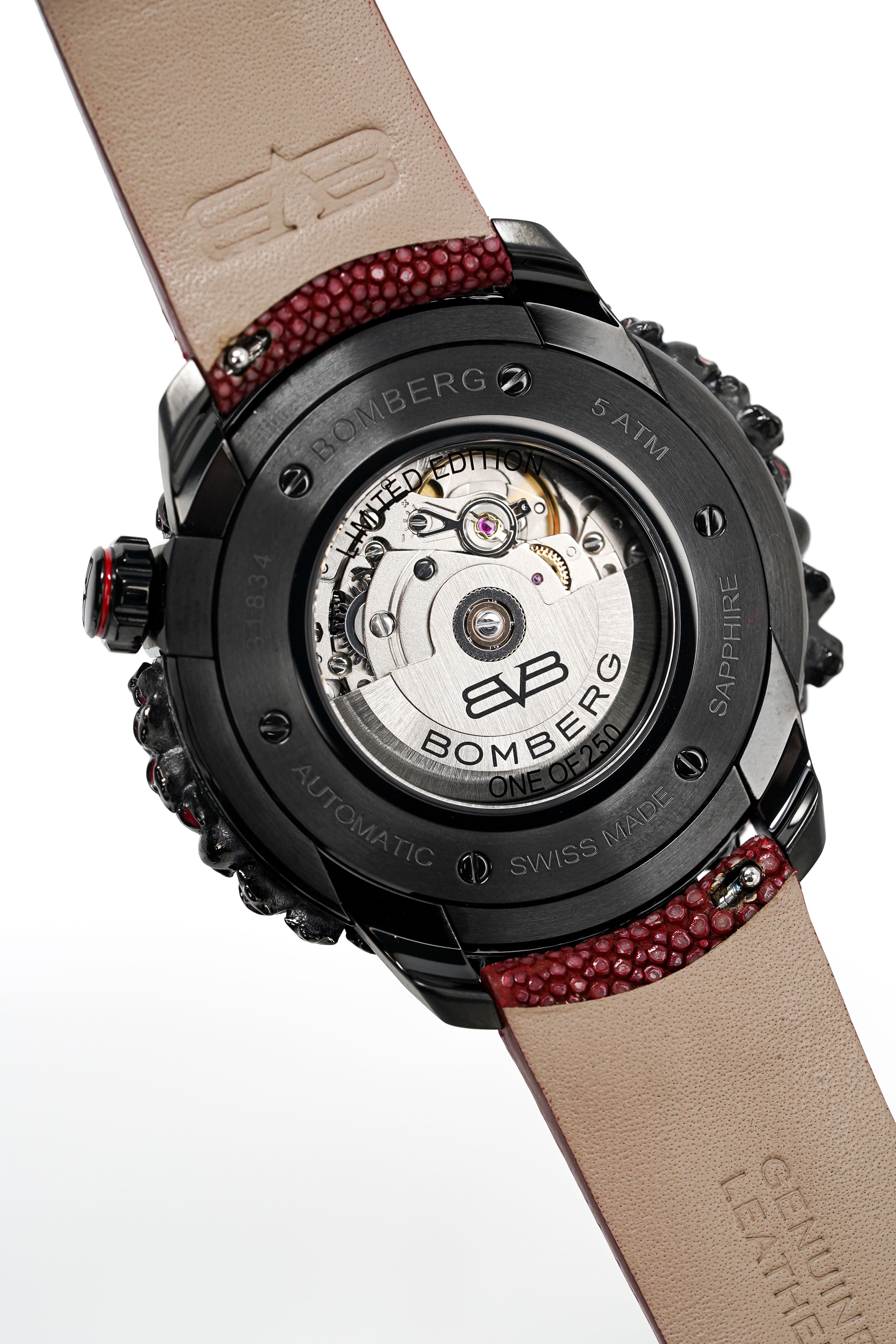 Bomberg Watch BB-01 Automatic Red Catacomb Limited Edition