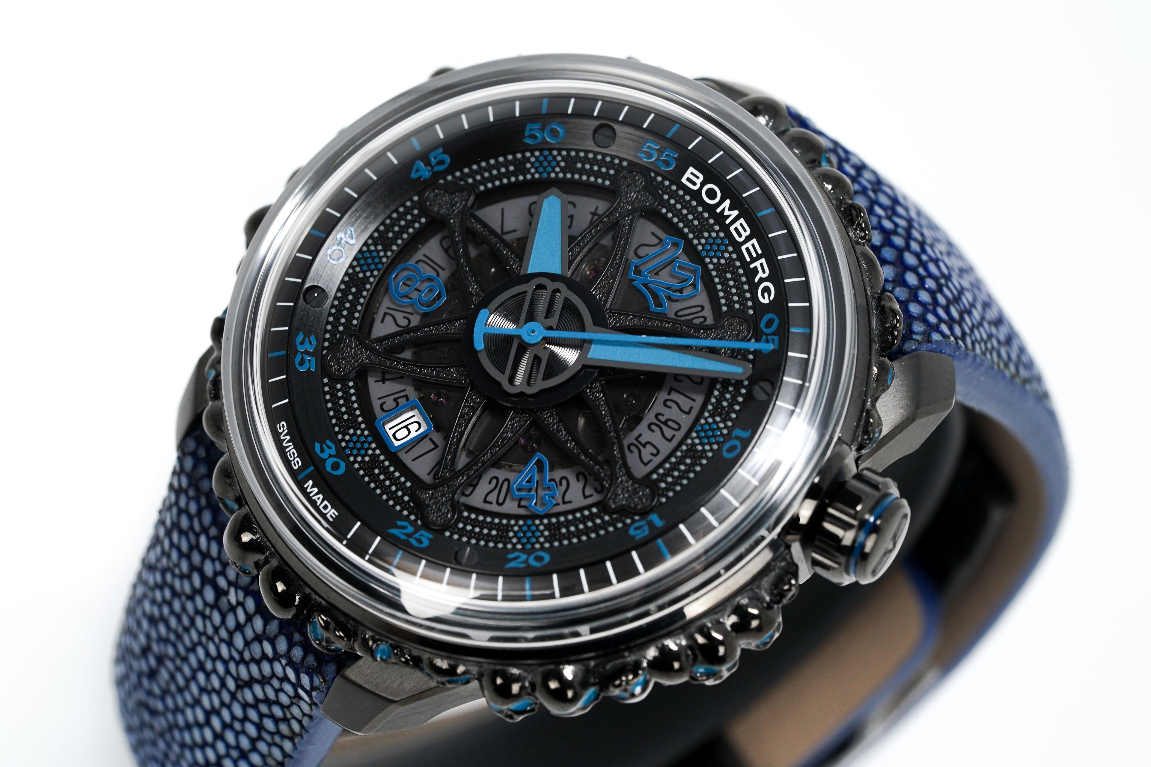 Bomberg Watch BB-01 Automatic Blue Catacomb Limited Edition