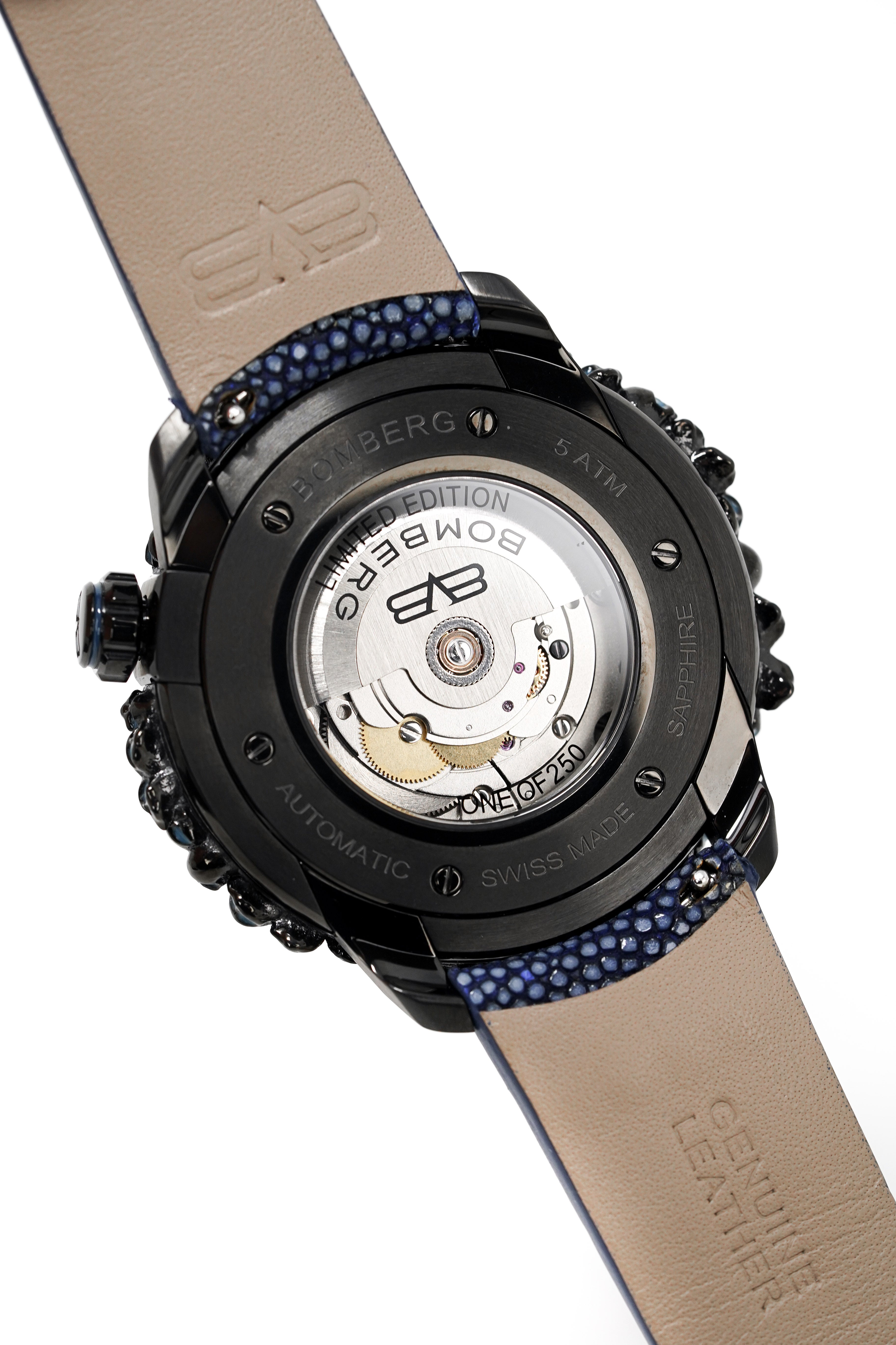 Bomberg Watch BB-01 Automatic Blue Catacomb Limited Edition