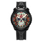 Bomberg Bolt-68 Heritage Sugar Skull Men's Red Watch