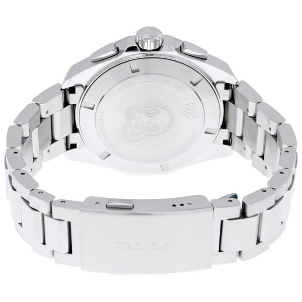 Tag Heuer Aquaracer Blue Dial SIlver Steel Strap Watch for Men - CAY111B.BA0927