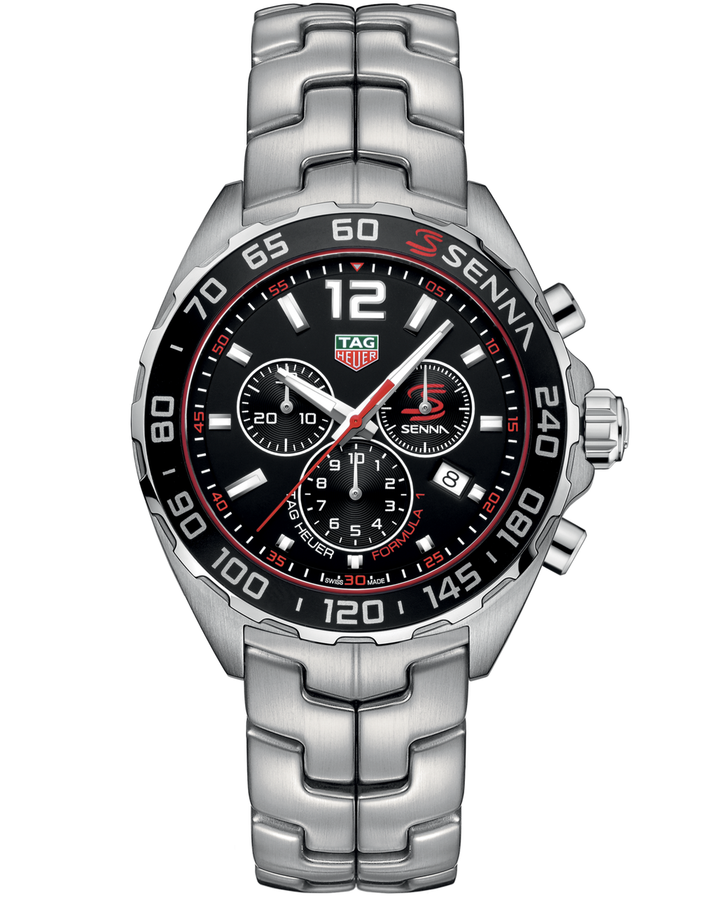 Tag Heuer Senna Black Dial Watch for Men - CAZ1015.BA0883