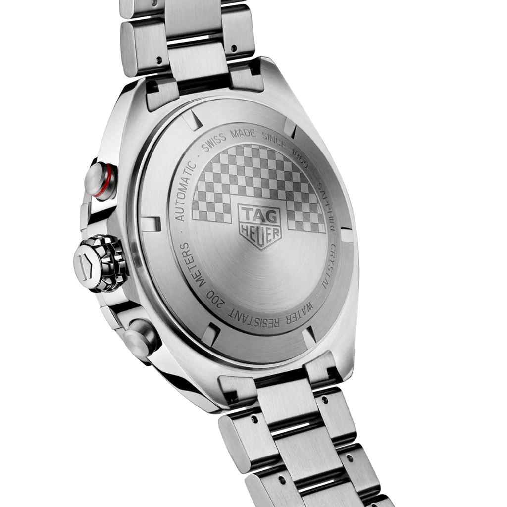 Tag Heuer Formula 1 Calibre 16 Automatic Chronograph Black Dial Silver Steel Strap Watch for Men - CAZ2010.BA0876