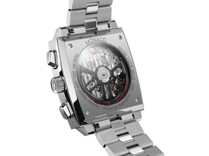 Tag Heuer Monaco Automatic Chronograph Blue Dial Silver Steel Strap Watch for Men - CBL2111.BA0644