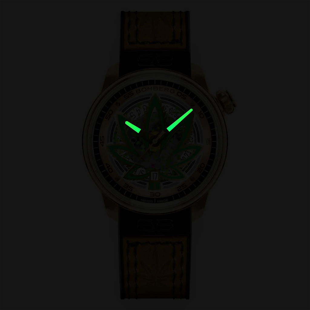 Bomberg CBD Golden Limited Edition BB-01 Automatic Men's Watch