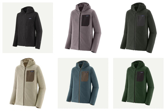 Patagonia R1 Air Men's Full-Zip Breathable Technical Fleece Hoody