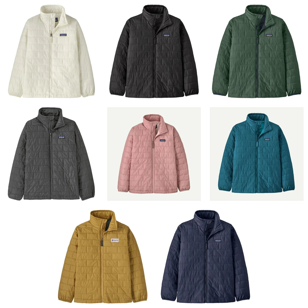 Patagonia Nano Puff® Brick Quilt Jacket - Kids' - Lightweight Packable Insulated Jacket