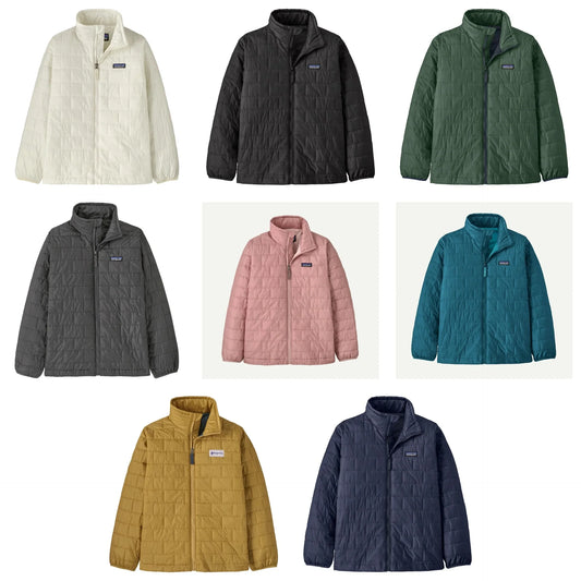Patagonia Nano Puff® Brick Quilt Jacket - Kids' - Lightweight Packable Insulated Jacket