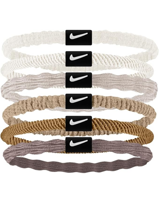 Flex Hair Tie 6pk :Hemp/Desert Dusk/White