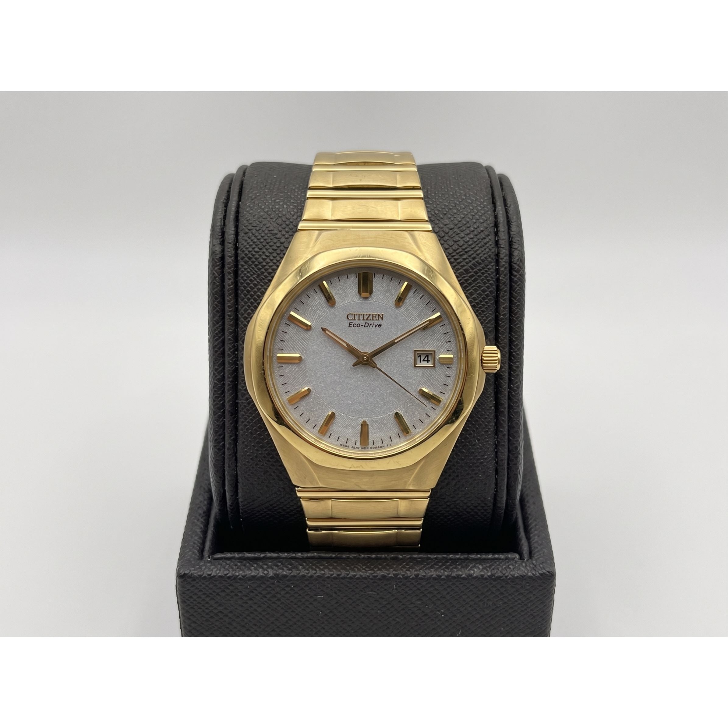 Citizen Eco-Drive Corso Gold-Tone White Dial Men's Watch BM7492-57A