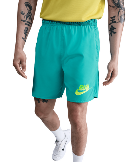 Men's Dri-FIT 7" Unlined Challenger Run Energy Shorts :Dusty Cactus