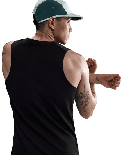 Men's Dri-FIT Miler Run Energy Tank Top :Black