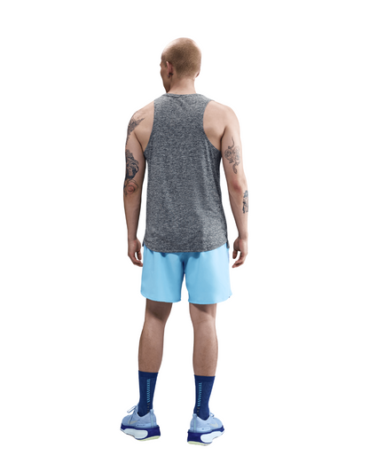Men's Dri-FIT ADV Running Tank Top :Thunder Blue | Reflective Silver