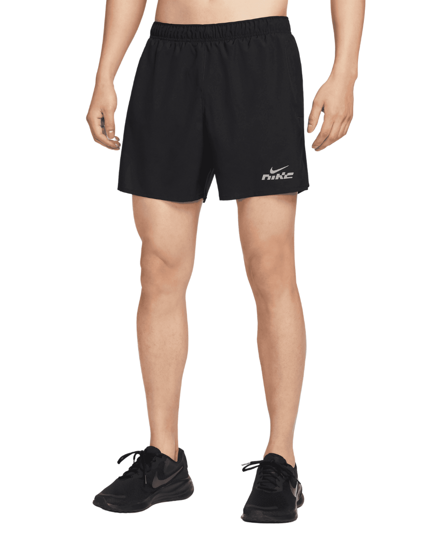 Men's Challenger Flash Dri-FIT 5" Brief-Lined Running Shorts :Black
