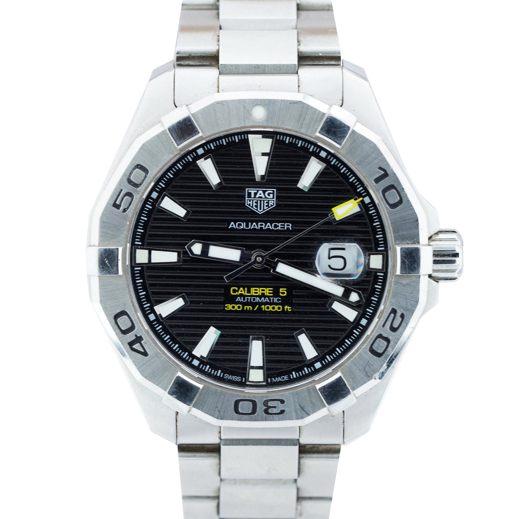 Tag Heuer Aquaracer Black Dial Watch for Men - WAY2010.BA0927