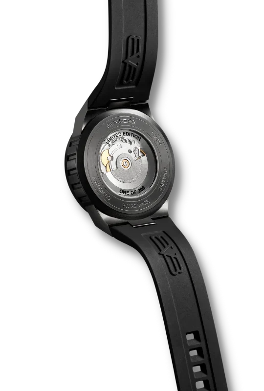 Bomberg Men's Watch BOLT-68 Neo Automatic Taipei Metropolis Black PVD