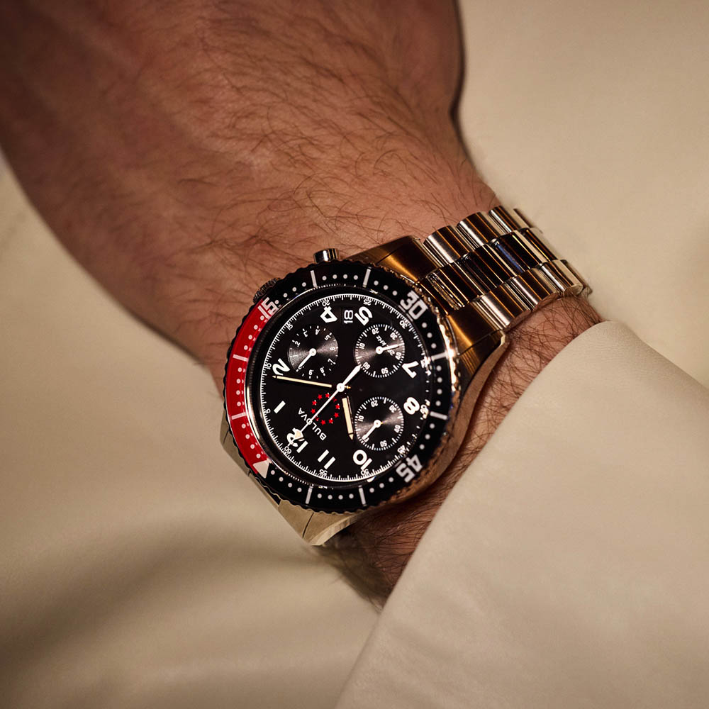 Bulova Marine Star Chronograph Watch 98B451