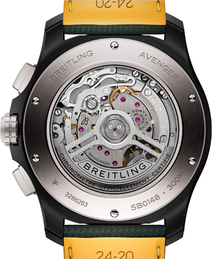 Breitling Super Avenger Chronograph Night Mission Men's Watch SB0148101B1X1