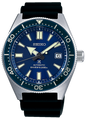 Seiko Prospex Analogue Automatic Diver Blue Dial Black Rubber Strap Watch For Men - SPB053J1