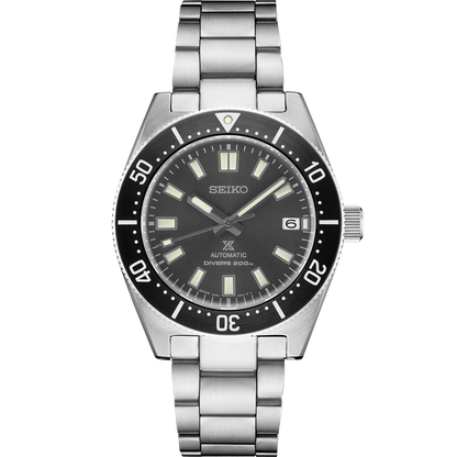 Seiko Prospex 55th Anniversary Edition Brown Dial Silver Steel Strap Watch For Men - SPB145J1