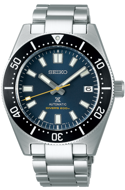 Seiko Prospex Automatic 1965 Dive 55th Anniversary Limited Edtion Blue Dial Silver Steel Strap Watch For Men - SPB149J1