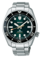 Seiko Prospex 140th Anniversary Limited Edition Automatic Scuba Divers Green Dial Silver Steel Strap Watch for Men - SPB207J1