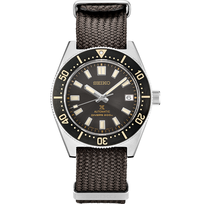 Seiko Prospex 1965 Diver’s Re-Interpretation Automatic Black Dial Brown NATO Strap Watch For Men - SPB239J1