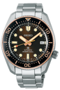 Seiko Prospex Sea Diver Automatic Brown Dial Silver Steel Strap Watch For Men - SPB240J1