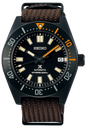 Seiko Prospex Black Series 1965 Limited Edition Black Dial Brown NATO Strap Watch For Men - SPB253J1