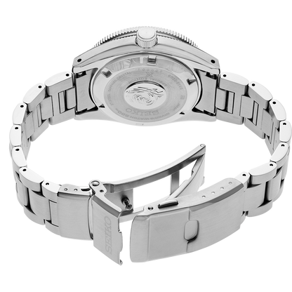 Seiko Prospex Glacier Save the Ocean Green Dial Silver Steel Strap Watch For Men - SPB297J1