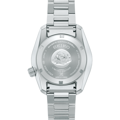 Seiko Prospex Sea Arctic Ocean GMT Limited Edition Silver Dial Silver Steel Strap Watch For Men - SPB439J1