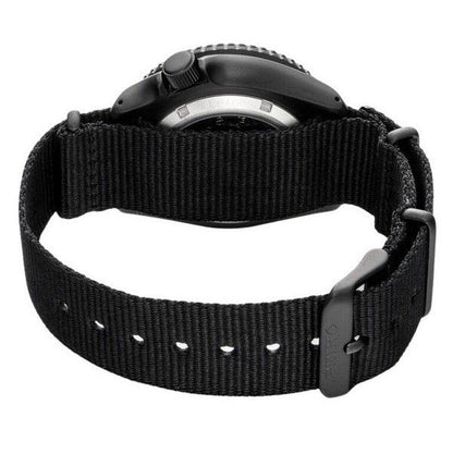 Seiko 5 Sports Automatic Black Dial Black NATO Strap Watch For Men - SRPD79K1